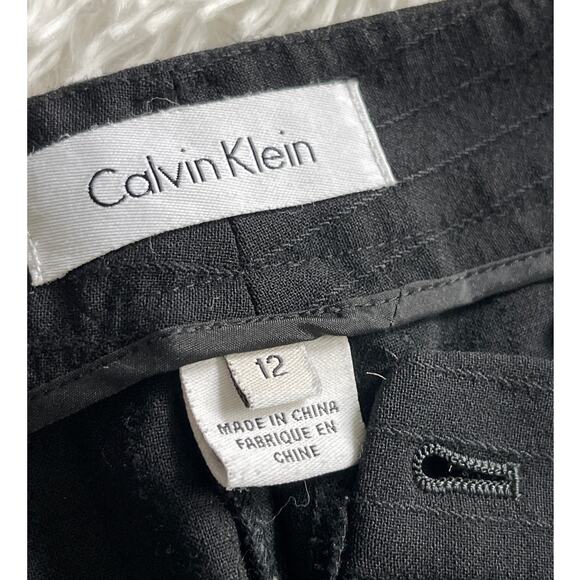 Calvin Klein Dressy Pants Women Sz 12 slightly used - Picture 7 of 9
